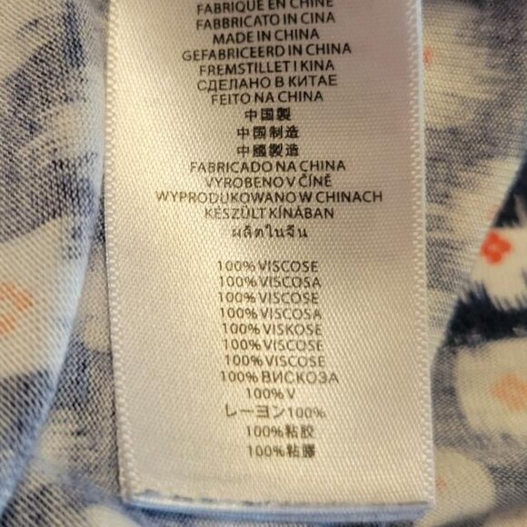 Michael Kors Red, White & Blue Printed Top - Picture 8 of 10